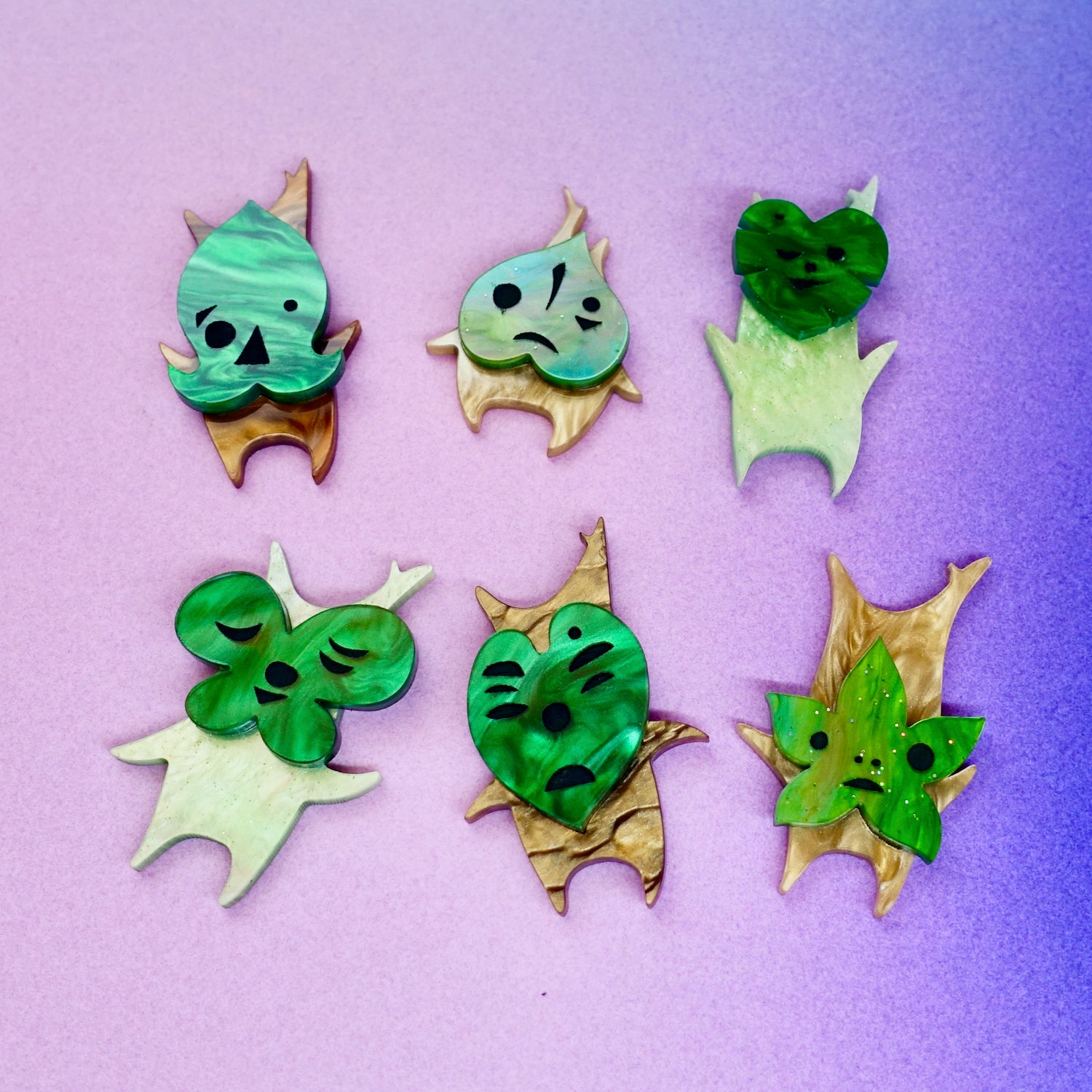 Cute Legend of Zelda Korok Brooches