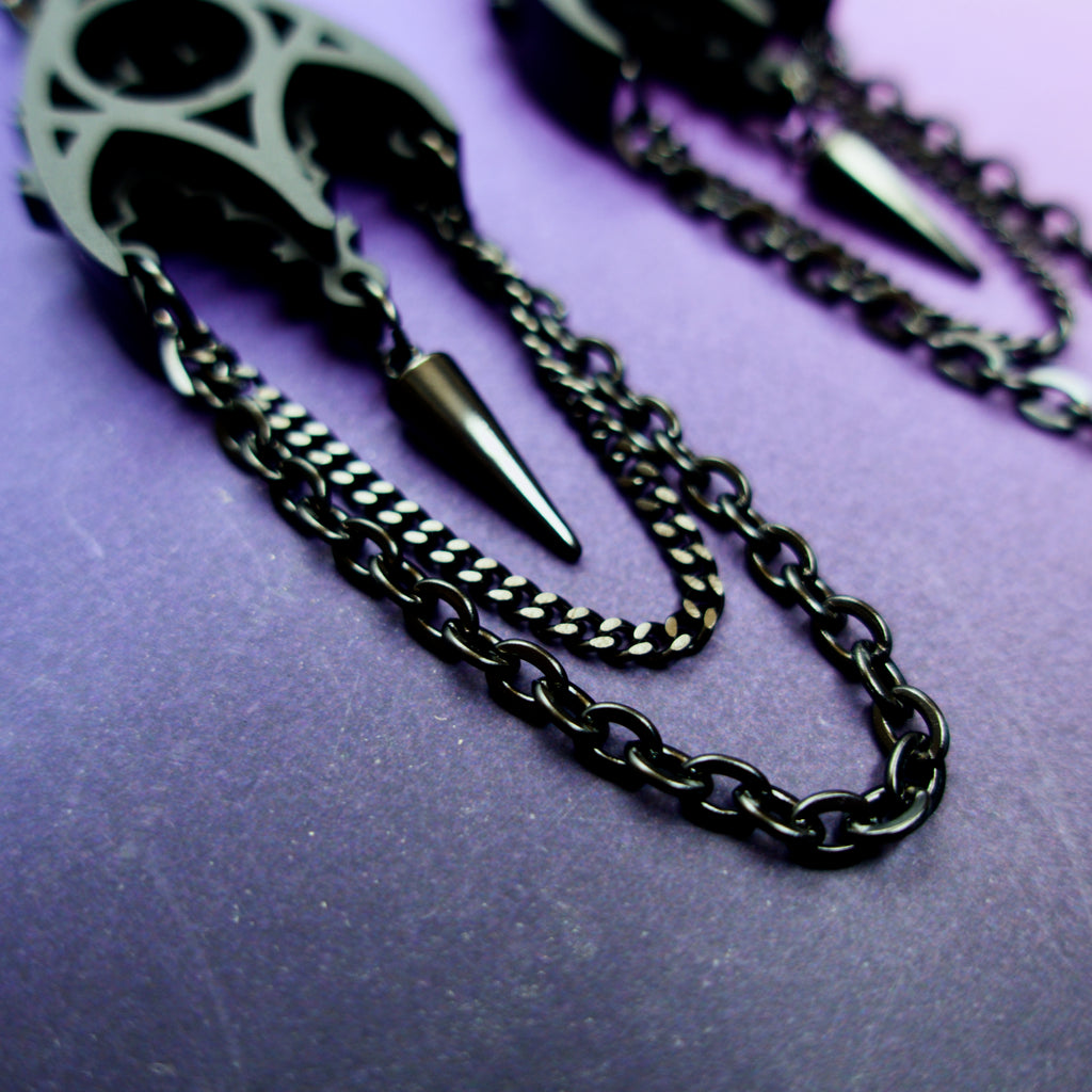 gothic arch cathedral earrings