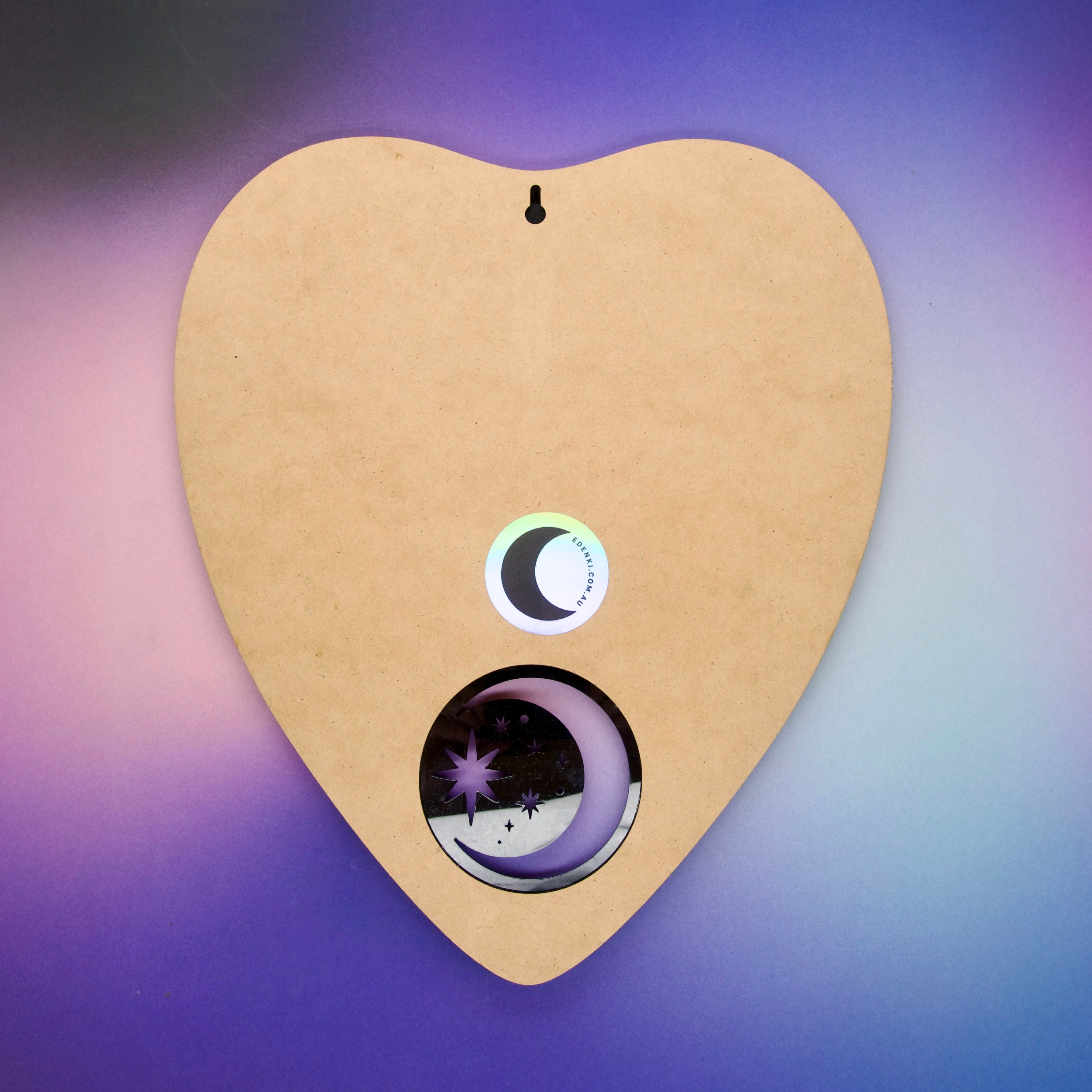 Gothic planchette enamel pin board