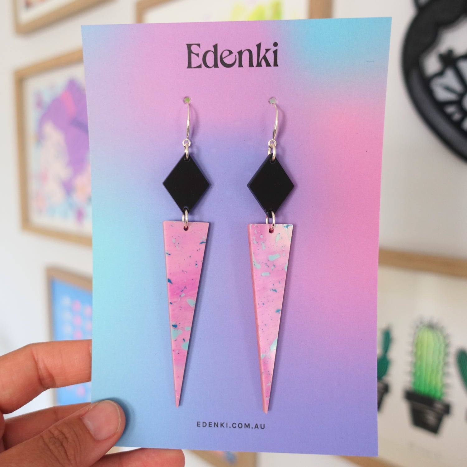 Zeni Resin Earrings